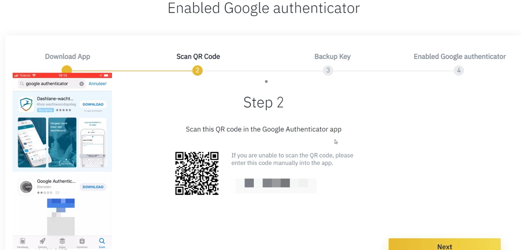 Google authenticator